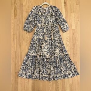 The Great Floral Print Dress with Button Detail Size 0